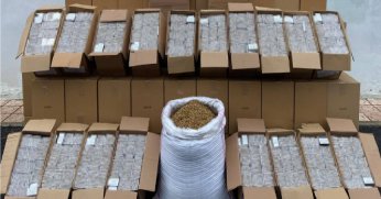 1 milyon 220 bin makaron ele geçirildi