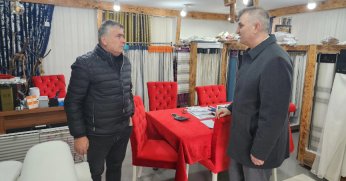 Başkan Sezer’den esnaflara ziyaret