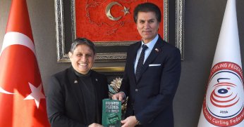 Özcan’dan Şebin’e teşekkür ziyareti