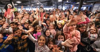 Çocuklar etkinlikte unutulmaz anlar yaşadı