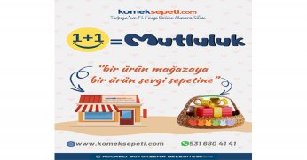 ‘1+1=Mutluluk’ projesi ile iyilik çoğaltılacak