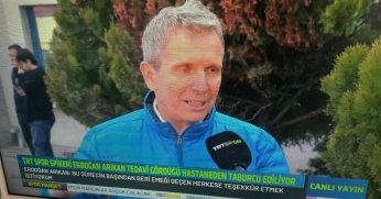 Erdoğan Arıkan taburcu oldu