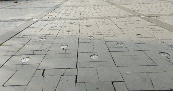 Süs havuzunun taşlarına bakım gerekli