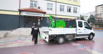 Büyükşehir, yarıyılda 890 okulu ilaçladı