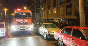 Market deposunda yangın çıktı