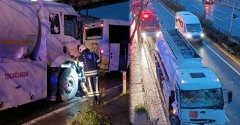 5 aracın karıştığı kazada: 10 yaralı