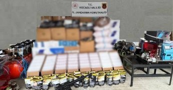 1 milyon 800 bin liralık kaçak tütün ele geçirildi