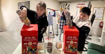 Öğrenciler, atık pil konusunda bilinçlendi