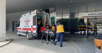 Çatıdan düşen kişi yaralandı