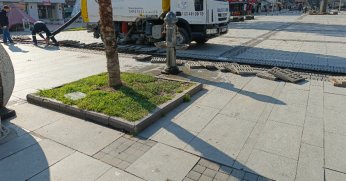 Anıtpark’ta mazgallar temizlendi