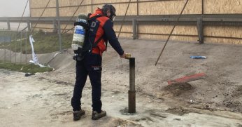 4 gündür yanan gaz söndü