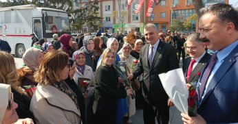 Kadınlar Günü kutlandı