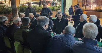 Sezer, Düzağaç’ta iftar programına katıldı