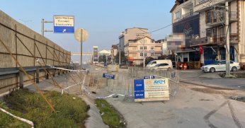 Gaz yangını, alevler görünmese de sürüyor