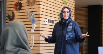 Söyleşide, ailede değerler anlatıldı