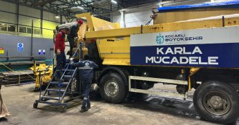 Büyükşehir araçlarının bakımı, hızlı ve tasarruflu