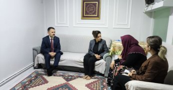 Vali Aktaş’tan hane ziyaretleri