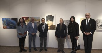 Çanakkale Ruhu karma sergisi açıldı