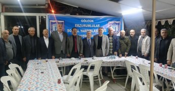 Erzurumlular iftarda bir araya geldi