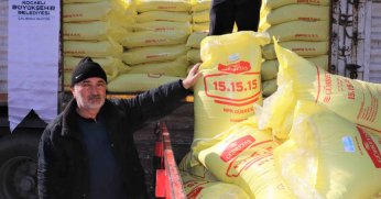 Üreticilere yüzde 50 hibeli gübre desteği