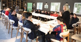 Gençler, etkinlikte yeteneklerini sergiledi