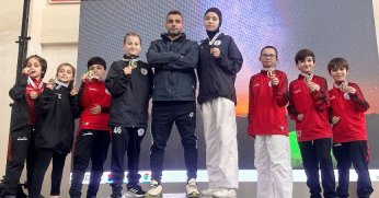 Körfezli karateciler başarıya doymuyor