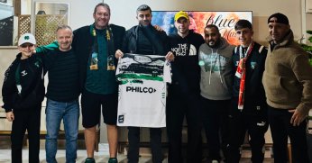 Ruben’den Çartay’a forma hediyesi