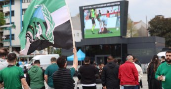 Kent Meydanı’nda Yeşil-Siyah heyecan