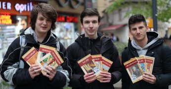 Etkinlikte kitap sevgisi aşılandı