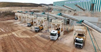 Taş kırma tesisiyle büyük tasarruf