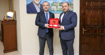 Kızılay’dan Başkan Talus’a ziyaret