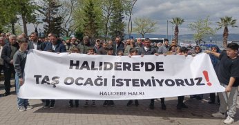 ‘Halıdere halkını tedirgin etmiştir’