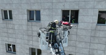 Necati Çelik’te tatbikat gerçeğini aratmadı