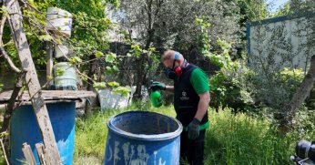 Sivrisinek ile mücadele erkenden başladı