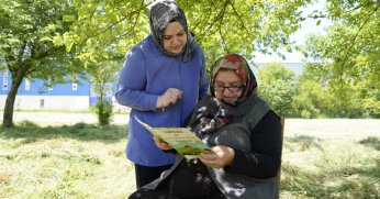 70 yaşında okuma yazma öğreniyor