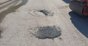 Piyalepaşa’da çöken yol onarıldı