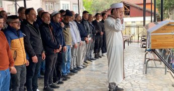 Kazada ölen motosiklet sürücüsü defnedildi