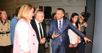 Çukurbağ Rölyefleri ilk kez sergilendi