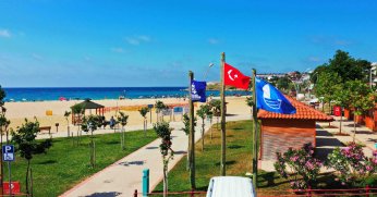 Kocaeli’nin 9 plajına Mavi Bayrak ödülü
