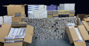 35 bin paket kaçak sigara ele geçirildi
