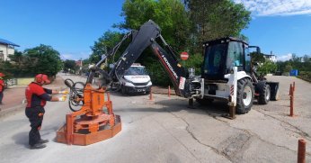 Büyükşehir baca ve  ızgaraları yeniliyor