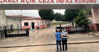 Dolandırıcılık hükümlüsü  cezaevine gönderildi