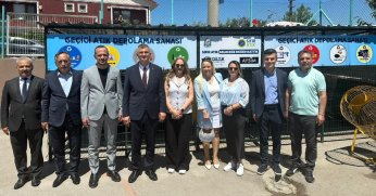 Öğrencilere sıfır atık eğitim sahası