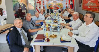 Sezer, gazilerle bir araya geldi