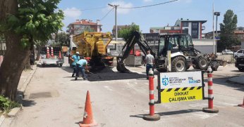 Yol bakım ve onarım ekipleri 7/24 sahada