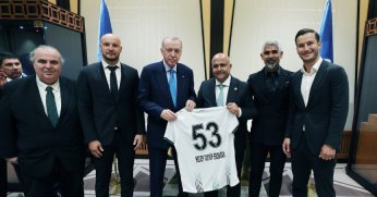 Erdoğan, Kocaelispor’u kabul etti