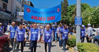 Tersane işçisinin eylemi 4. gününde