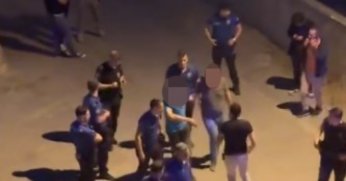 Silahlı şahıs polise direndi, teslim oldu