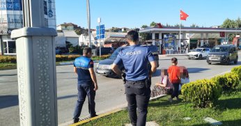 Zabıta dilencilere geçit vermedi