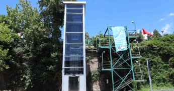 İzmit Tren Garı’ndaki asansör hizmette